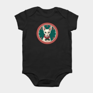 Oriental Shorthair Cat Xmas  Ornament, Love Cats Baby Bodysuit